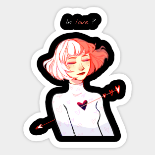 Fall in love? Sticker